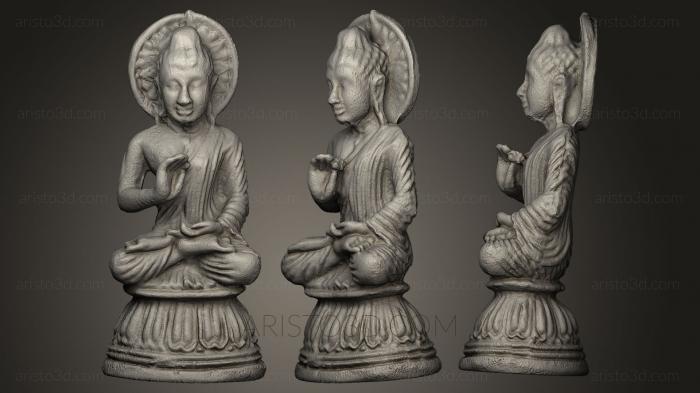 Buddha figurines (STKBD_0021) 3D model for CNC machine